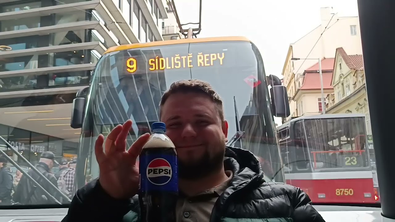 1003. 8 3 2026. Praha1. Маршрут трамвая 18.