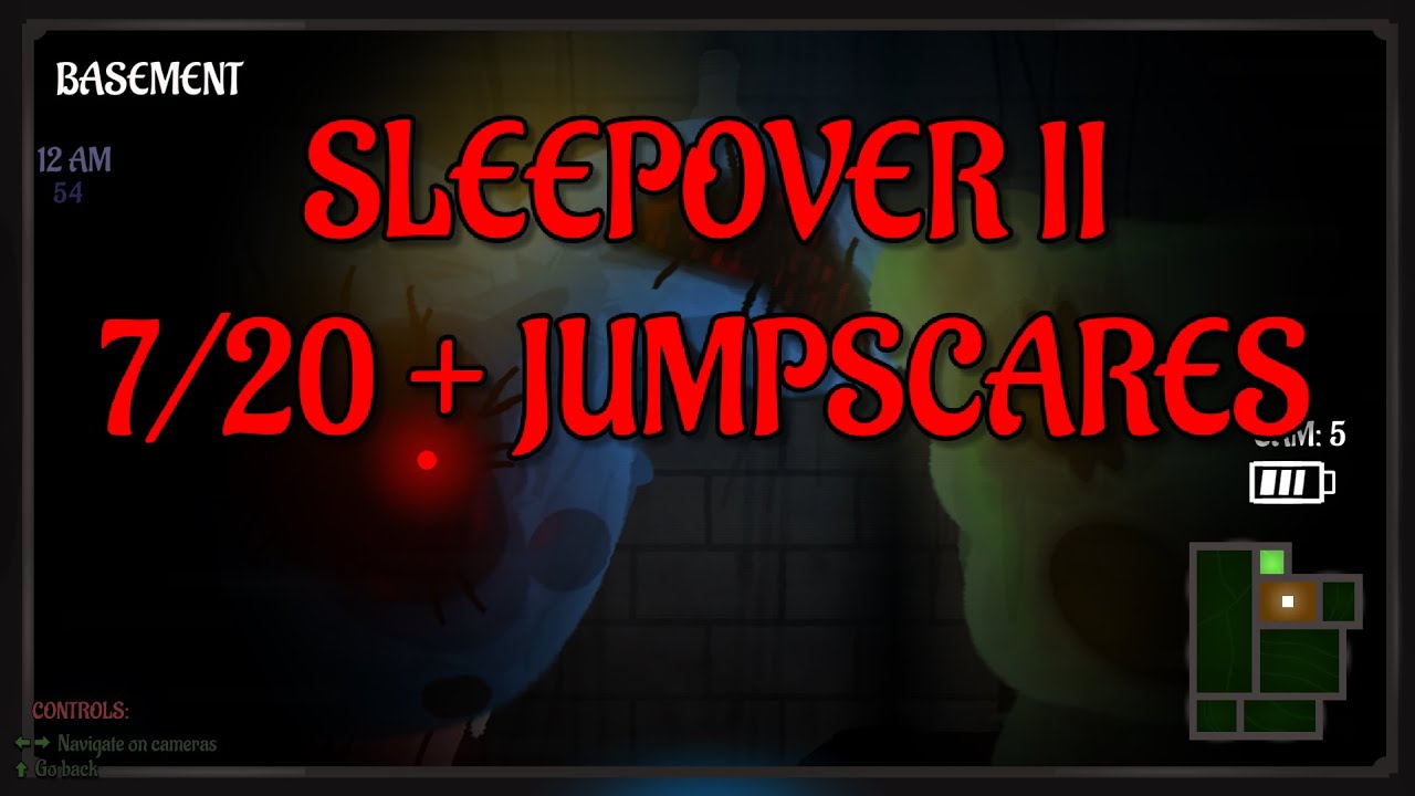 Sleepover ii 7/20 100% + Jumpscares (Platformer Extreme Demon)