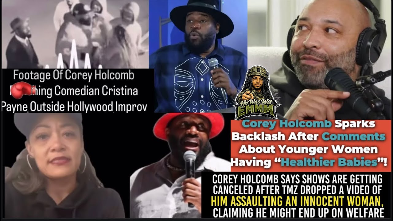 COREY HOLCOMB CAREER IS DONE COMEDY SHOWS CANCELLED CO HOST LEFT & MORE
