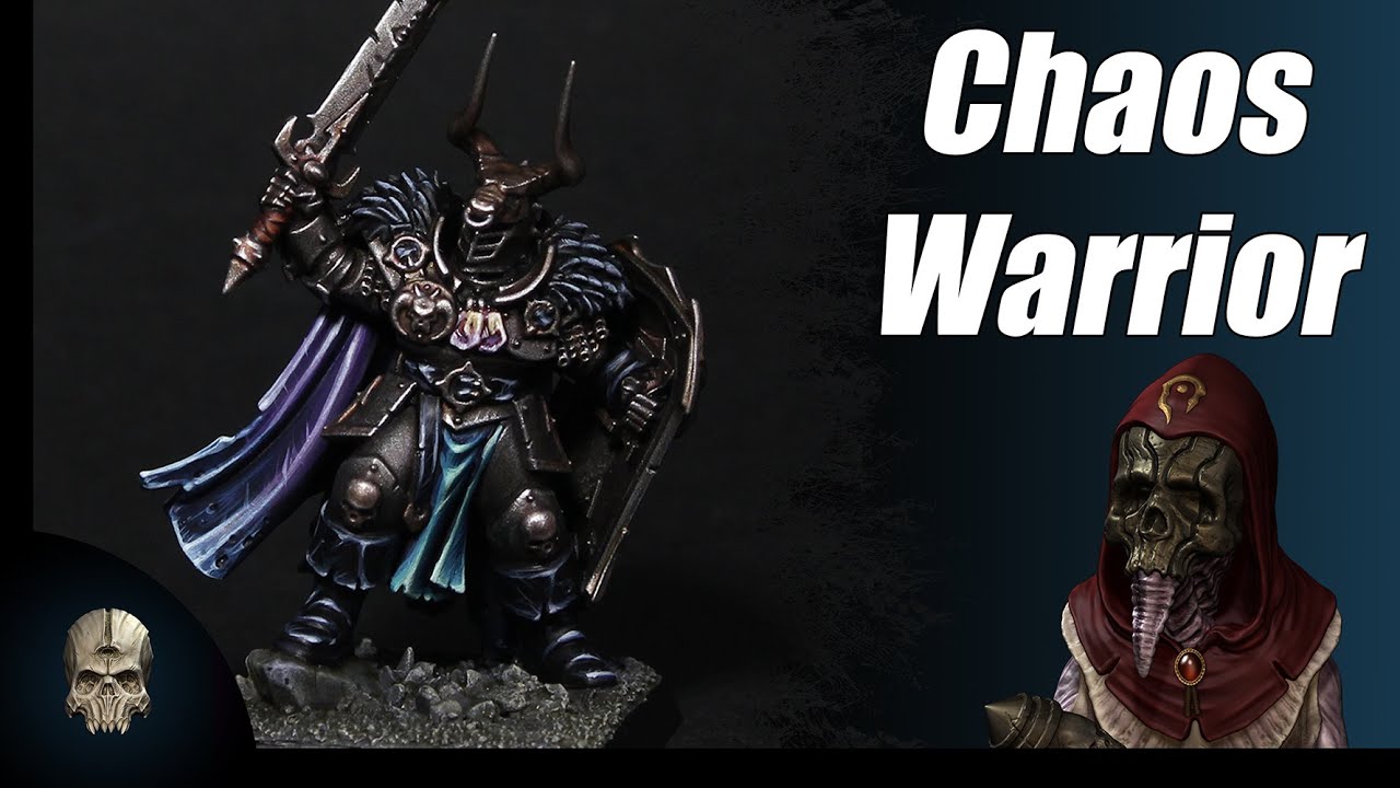 How to Paint: A Hashut Inspired Chaos Warrior for Warhammer The Old World