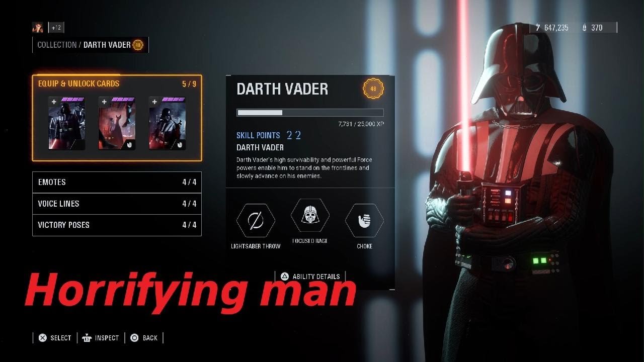 The dark side himself