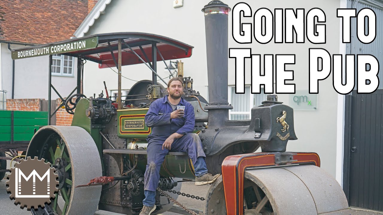 Rolling down to the Pub - LMM Drives Episode 39 - Aveling Steam Roller!