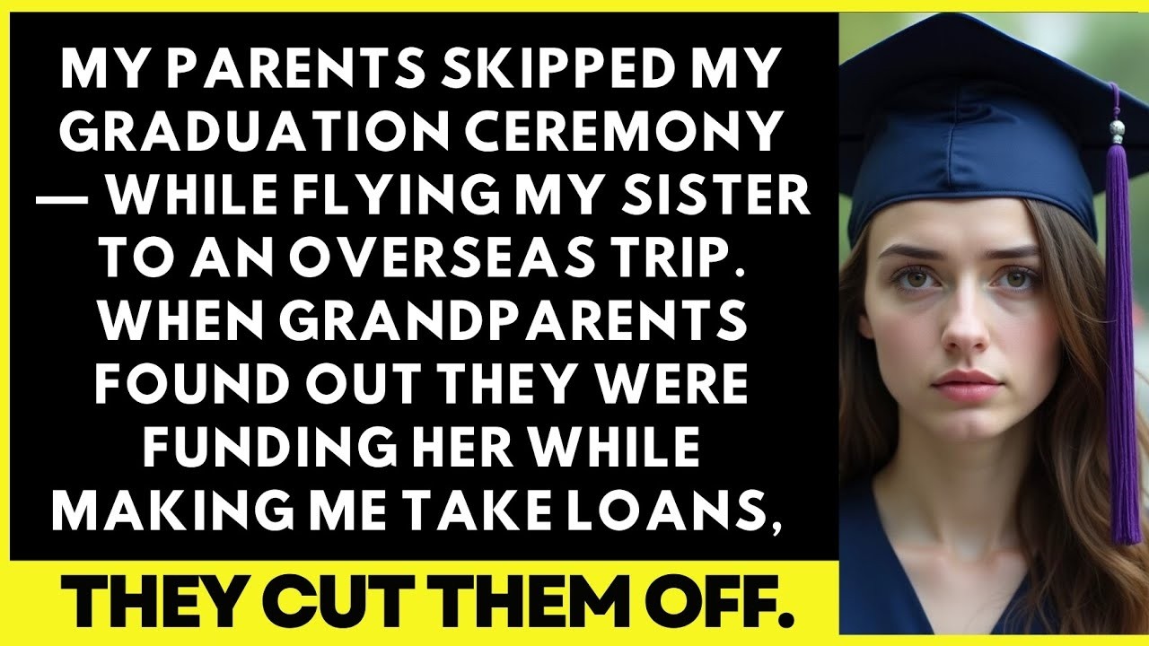 My Parents Skipped My Graduation Ceremony — While Flying My Sister To An Overseas Trip