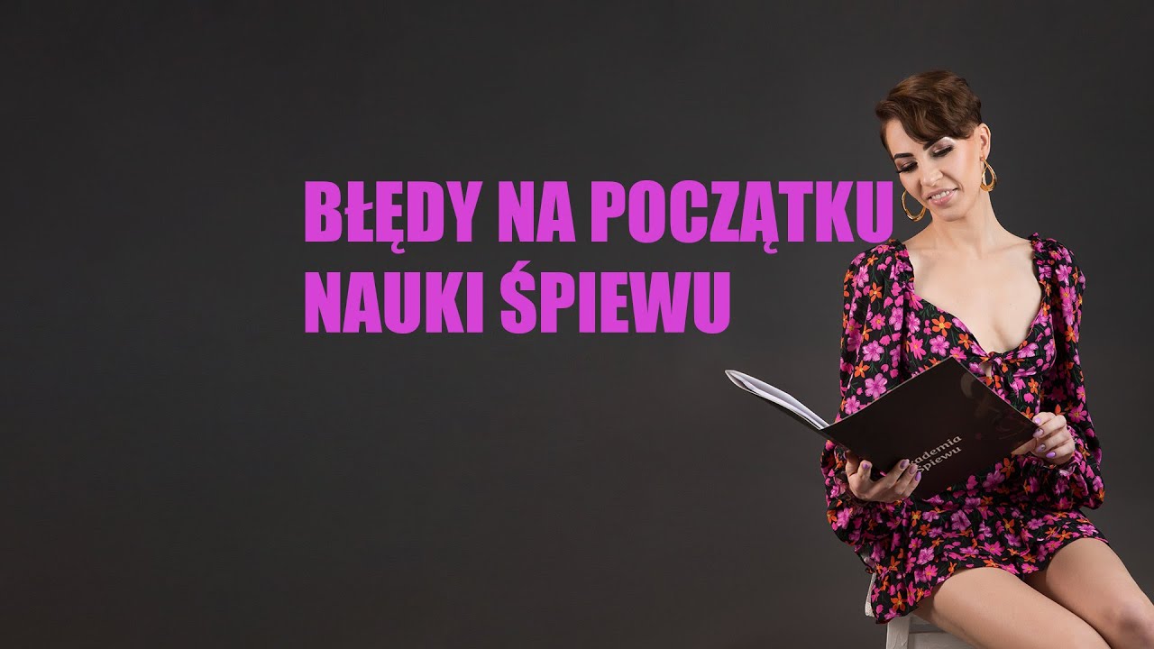 Błędy na początku nauki śpiewu