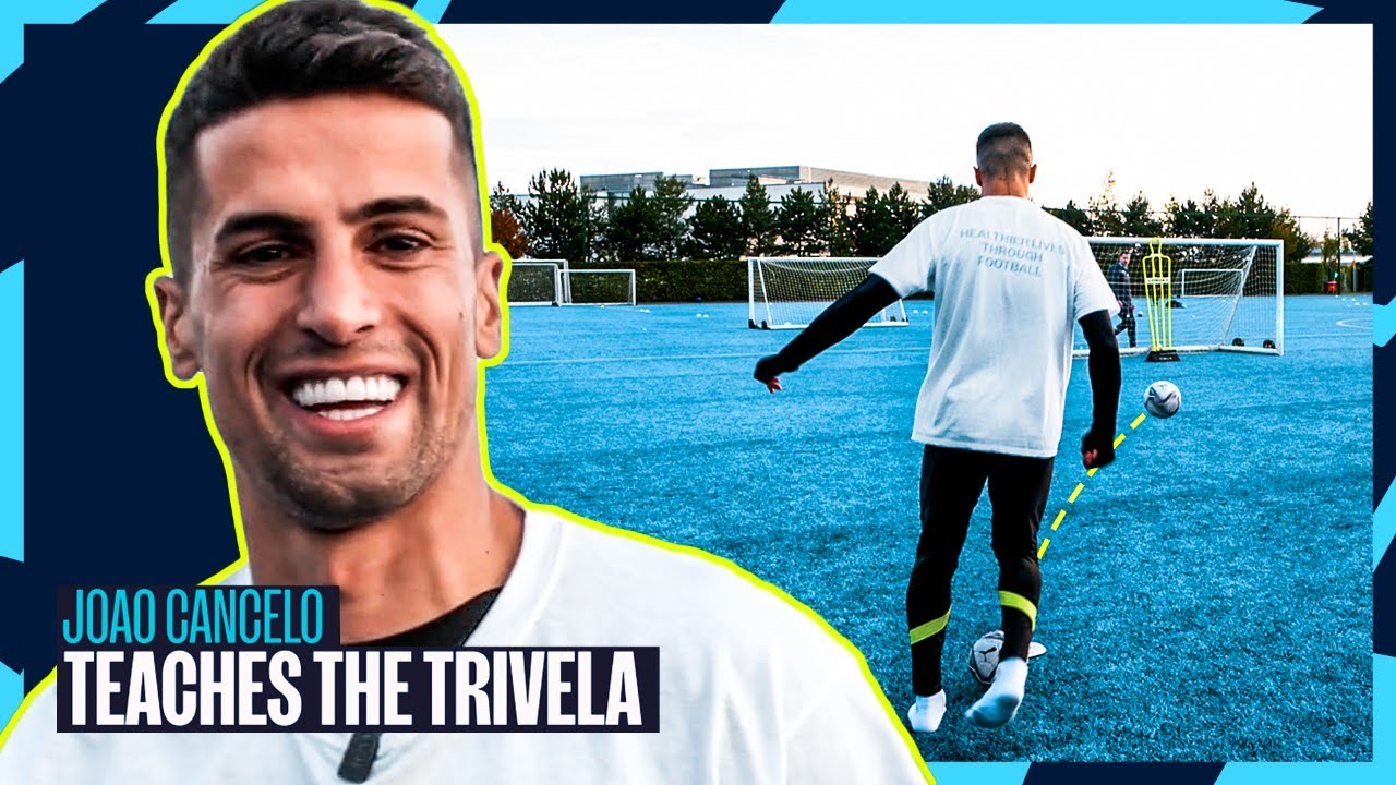 Cancelo teaches kids the TRIVELA | Passing masterclass!