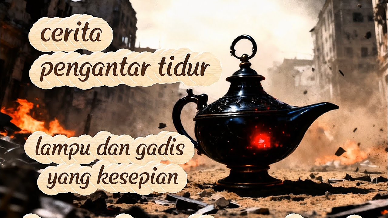 Cerita pengantar tidur | lampu dan gadis kesepian | cermin kebenaran di desa orang yang bisu