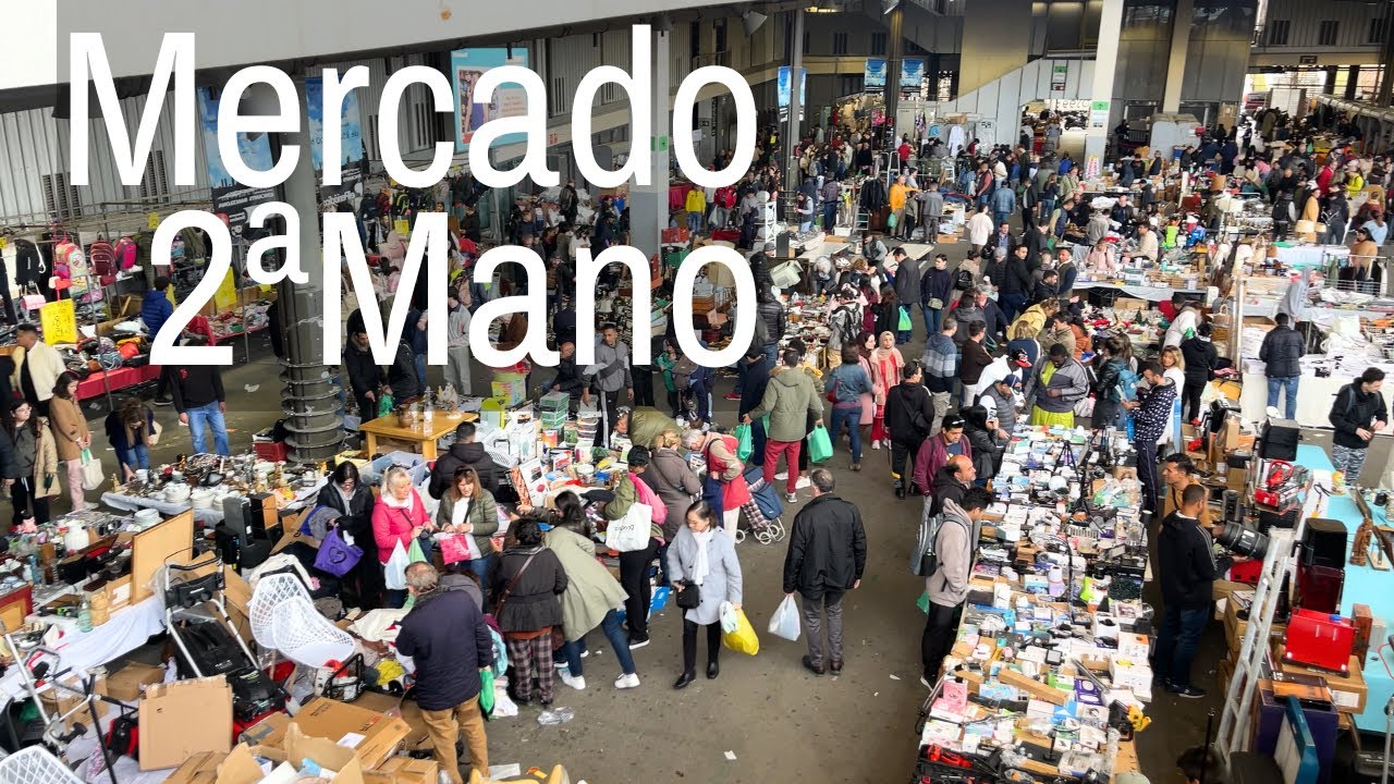 Hoy nos vamos de MERCADO 2ªMANO. Os enseñamos un nuevo Rastro, el Mercat dels Encants de Barcelona