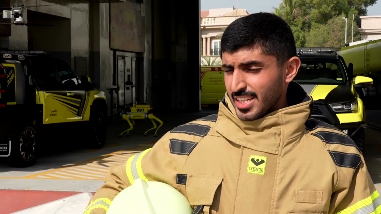 How Dubai is using robots to patrol streets and fight fires