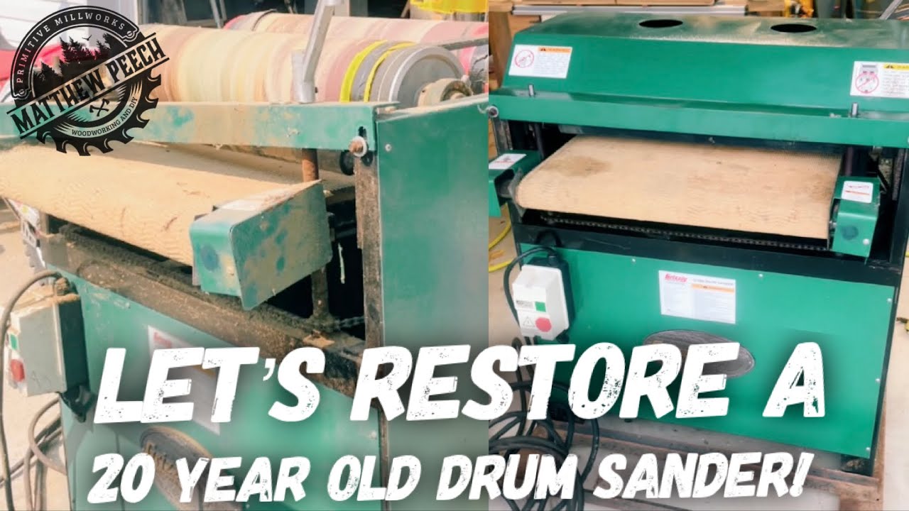 Tool Restoration. Drum Sander.