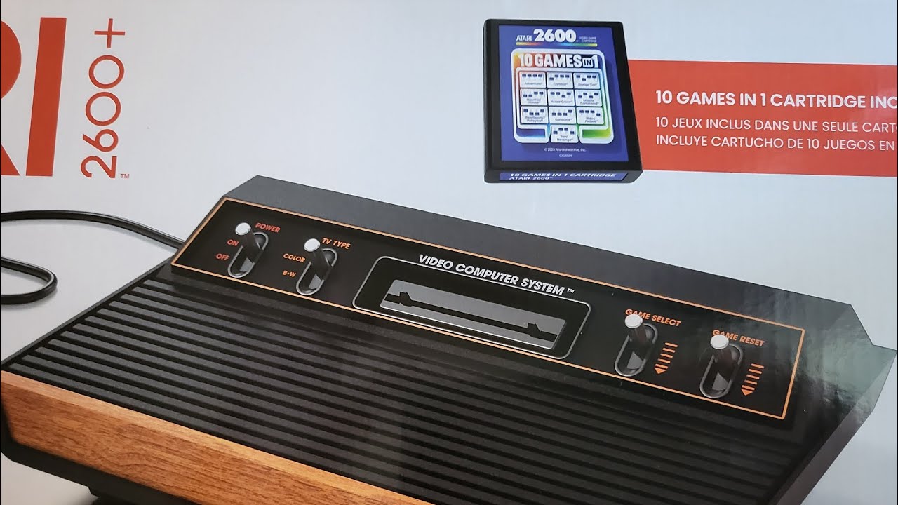 Atari 2600+ and games
