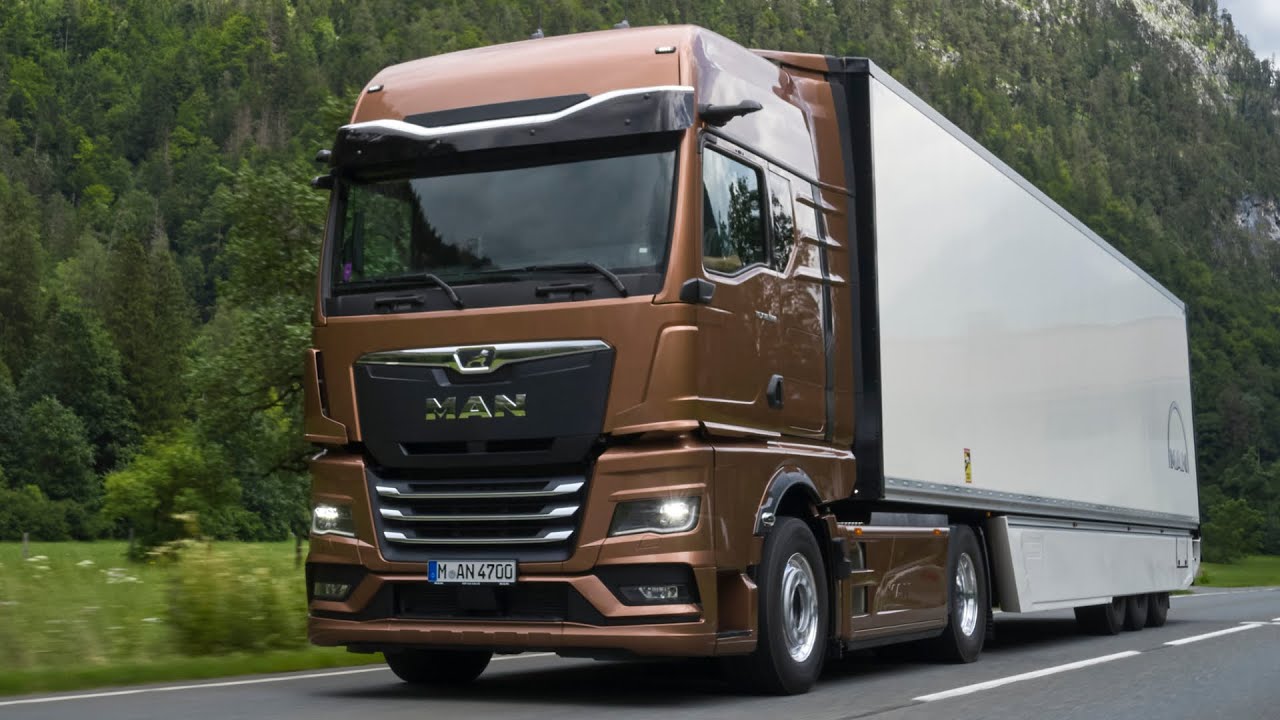 MAN TGX | hTGX | eTGX 2025 года — новые грузовики и системы безопасности
