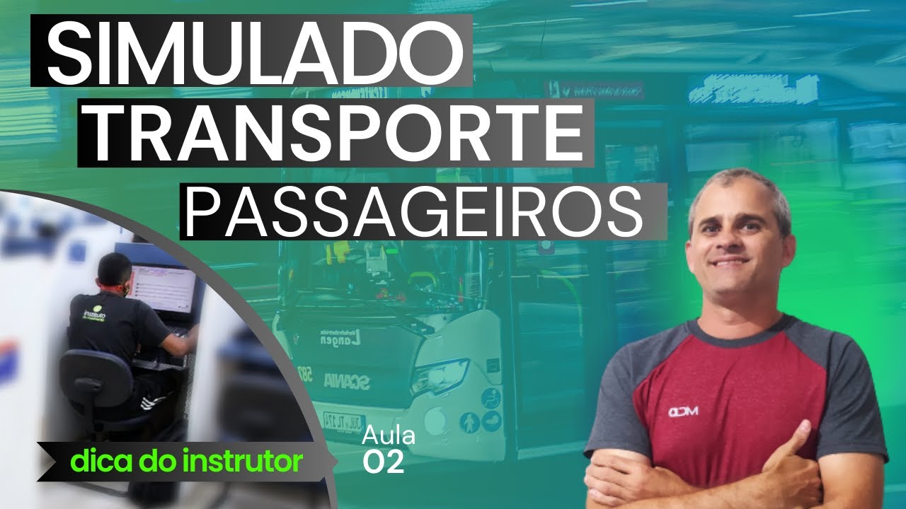 SIMULADO TRANSPORTE DE PASSAGEIROS (Prova do Detran) #4