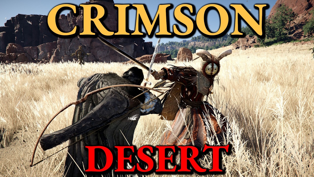 CRIMSON DESERT FIRST BLIND PLAYTHROUGH