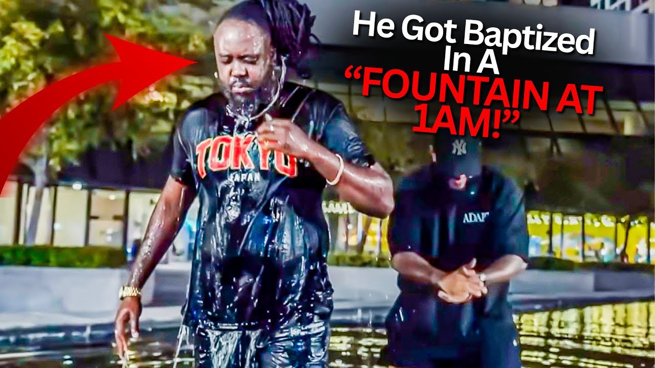 Baptized At 1am Outside The Clubs!