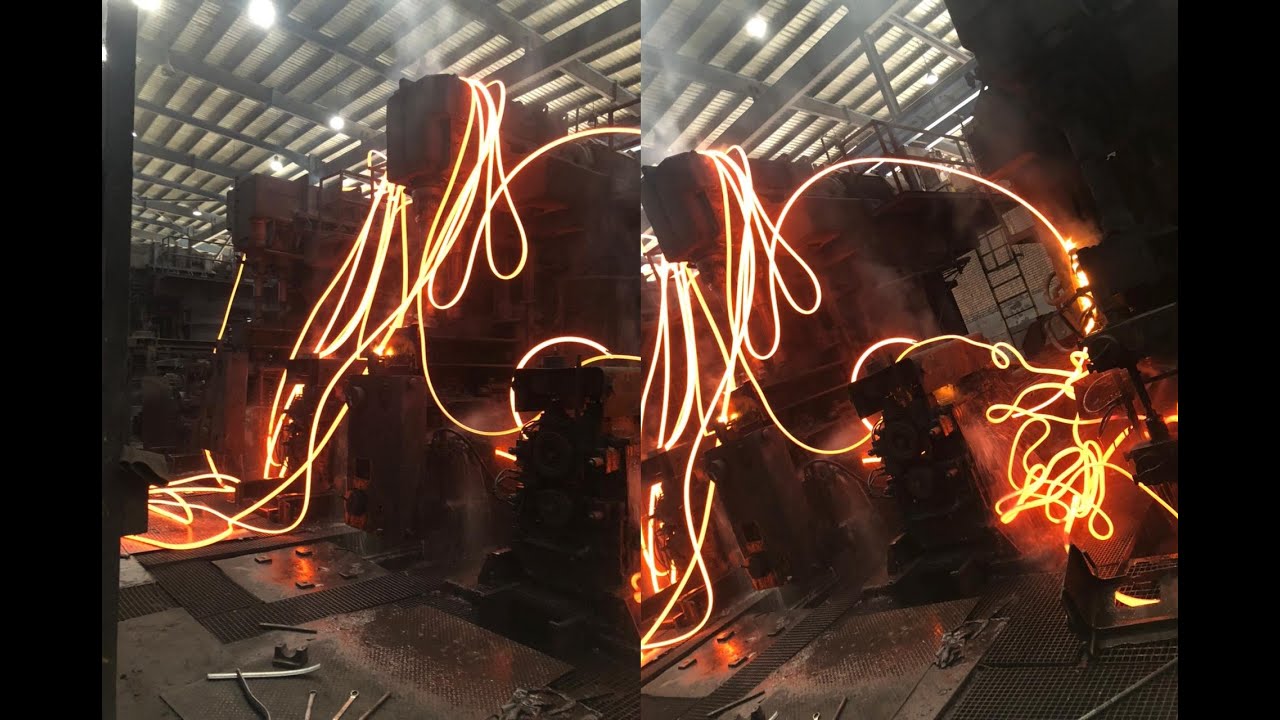The most dangerous Rolling mill cobbles and missrolls Collection 🚀🔥 تجميعة اخطر اعطال مصانع الدرفلة💥