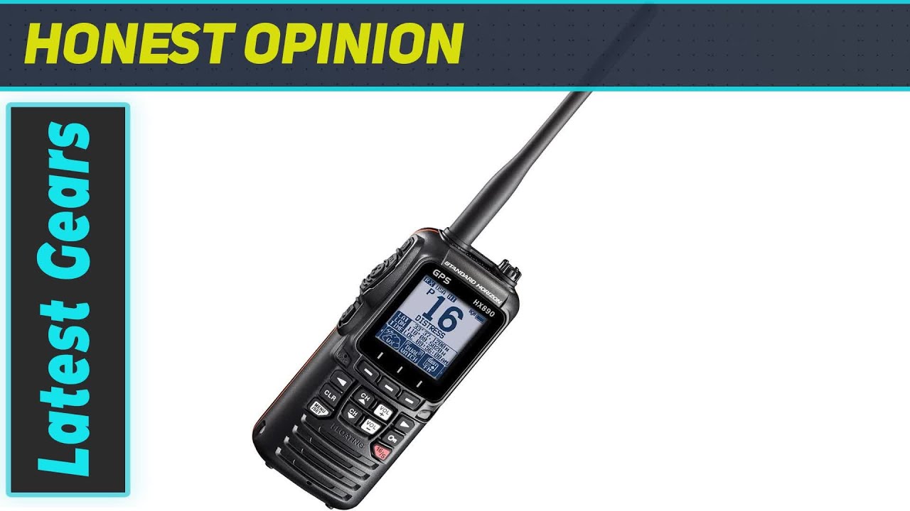STANDARD HORIZON HX890BK VHF-HH: The Ultimate Marine Communication Device!
