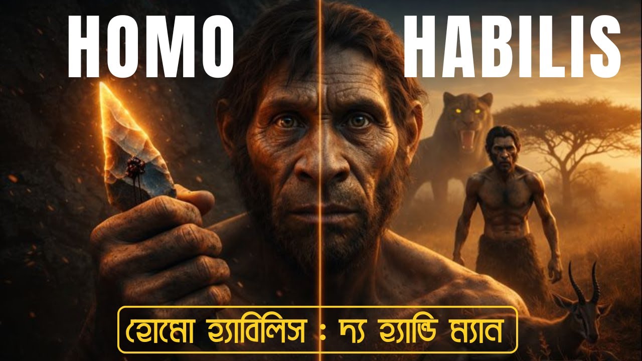 হোমো হ্যাবিলিস : দ্য হ্যান্ডি ম্যান | Homo Habilis : The Handy Man | The First Toolmaker