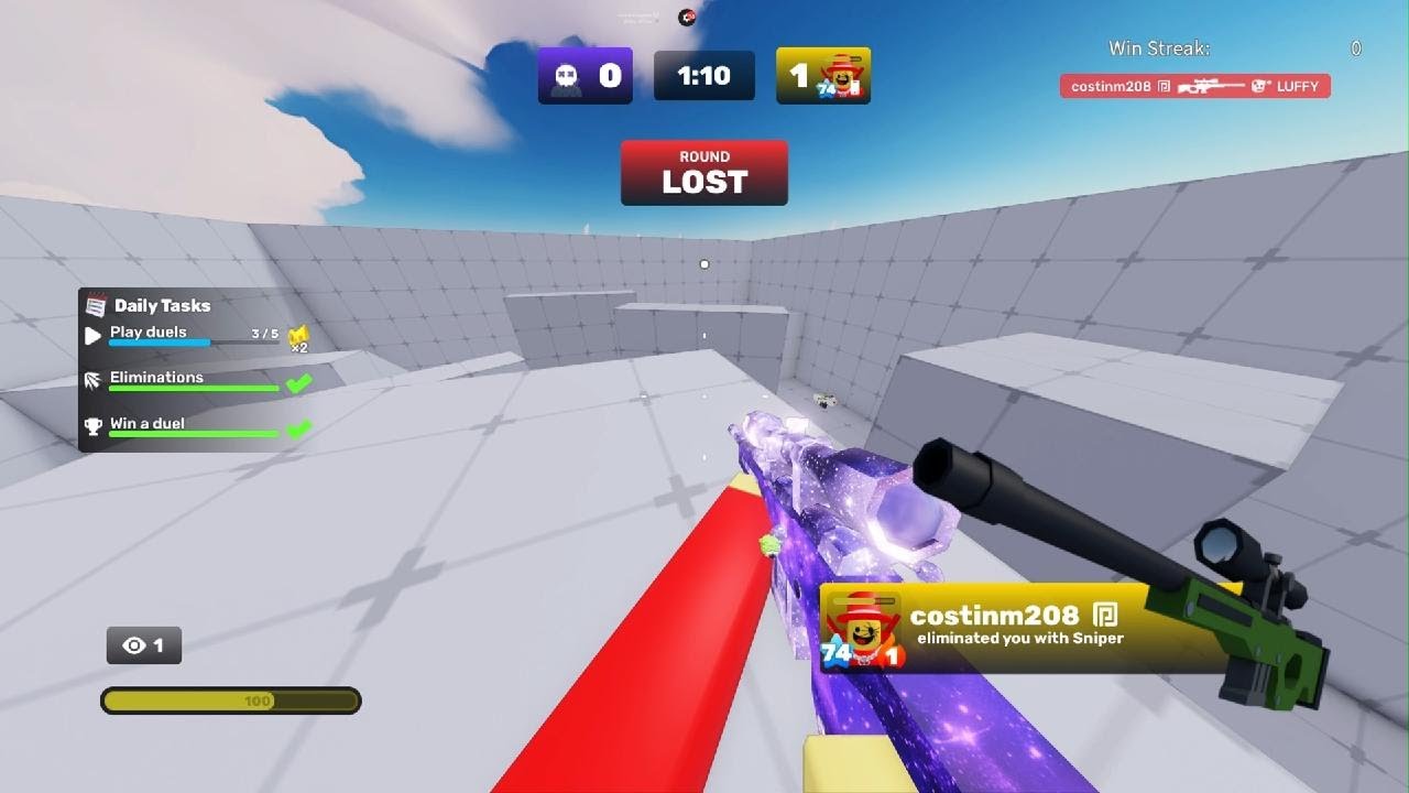 Clip with sniper in rivals!!!
