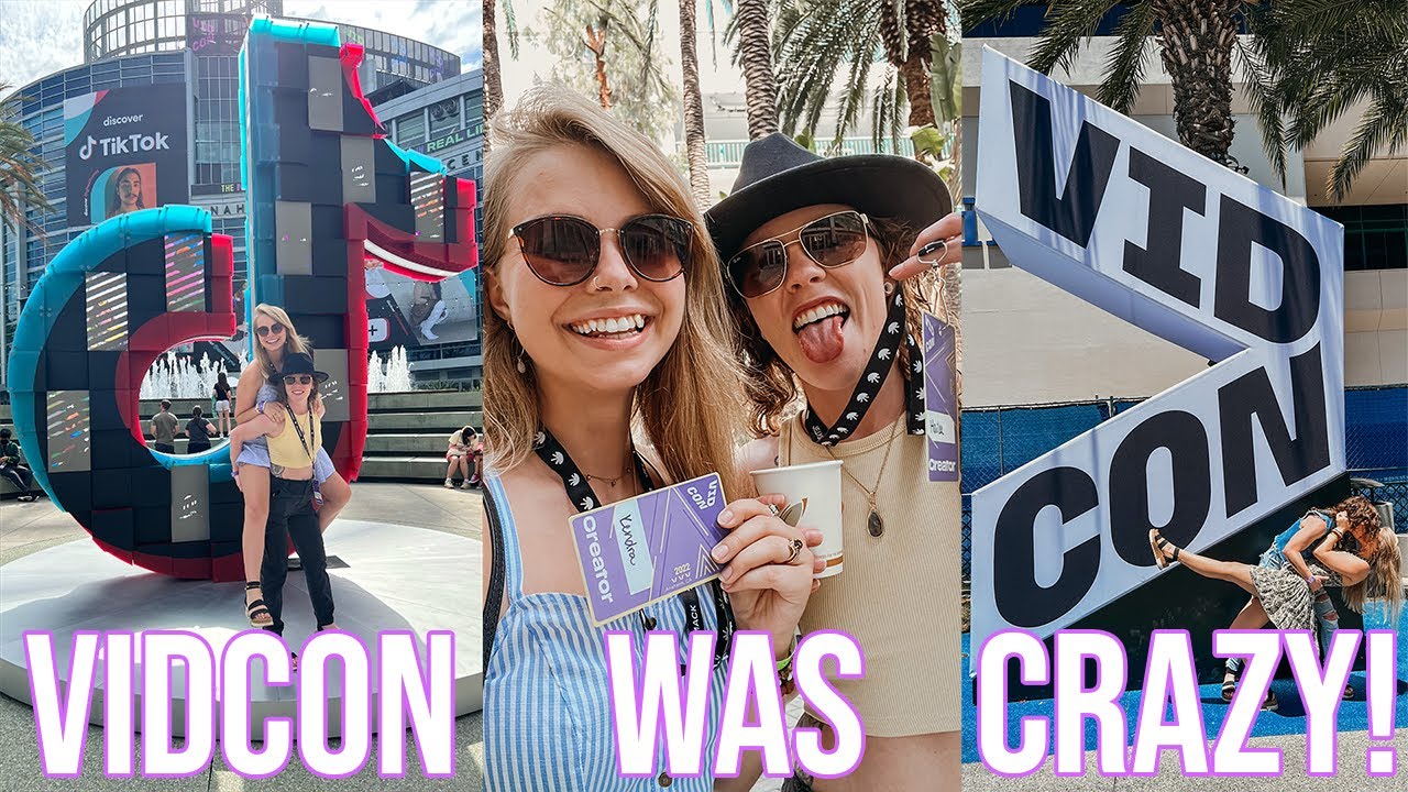 Our VidCon 2022 Experience! - Vlog - Hailee And Kendra
