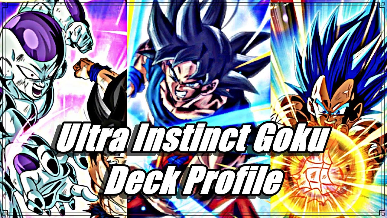 Dragonball Fusion World Ultra Instinct Goku Deck Profile