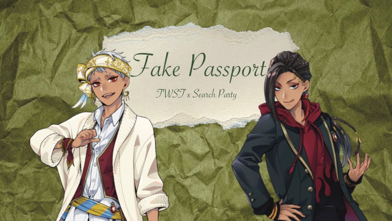 Fake Passport | TWST x Search Party text skit | Alto :)