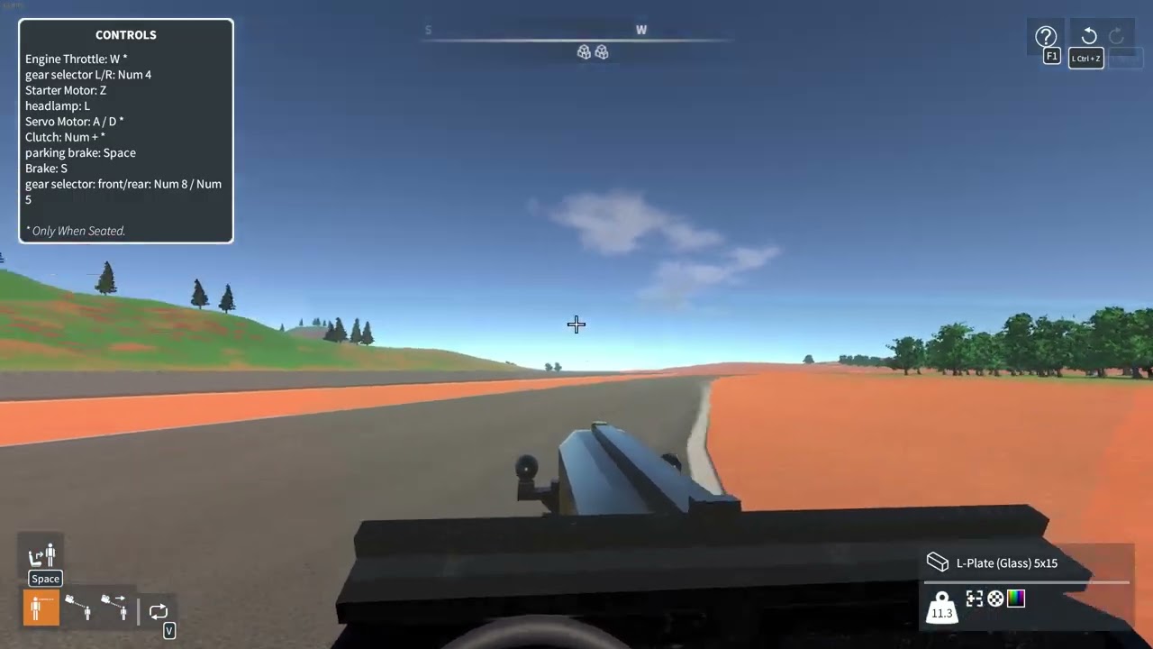 GearBlocks pre war car overview/drive around
