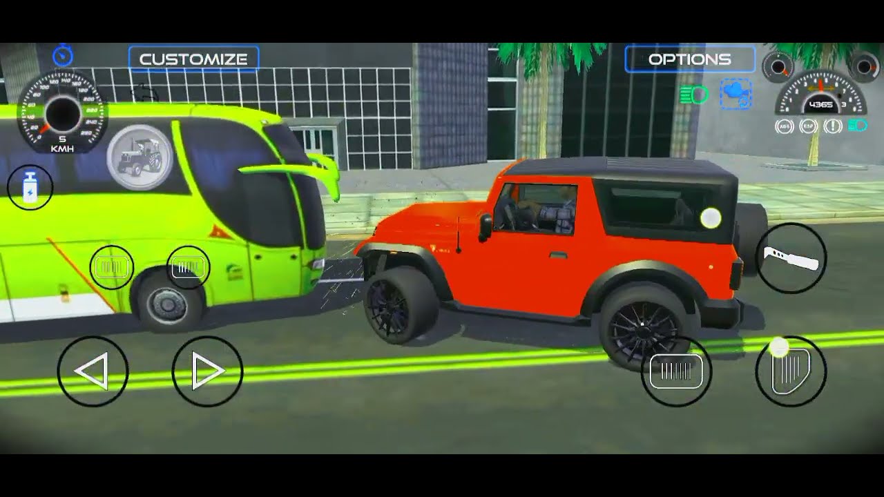 Modified Mahindra Thar Car Games: Indian Cars ( Gadi Wala Game ) Car Game Android Gameplay