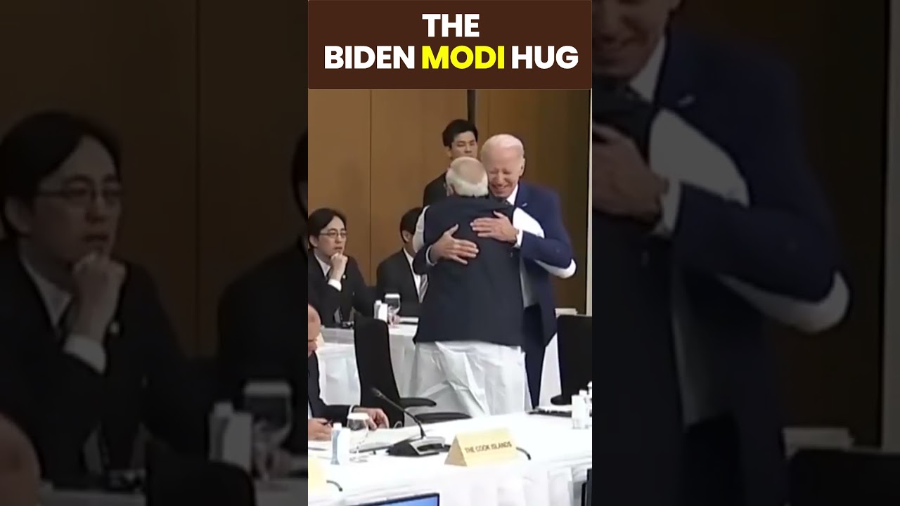 The Biden Modi Hug | PM Modi in Japan | U.S. President Joe Biden | Hiroshima