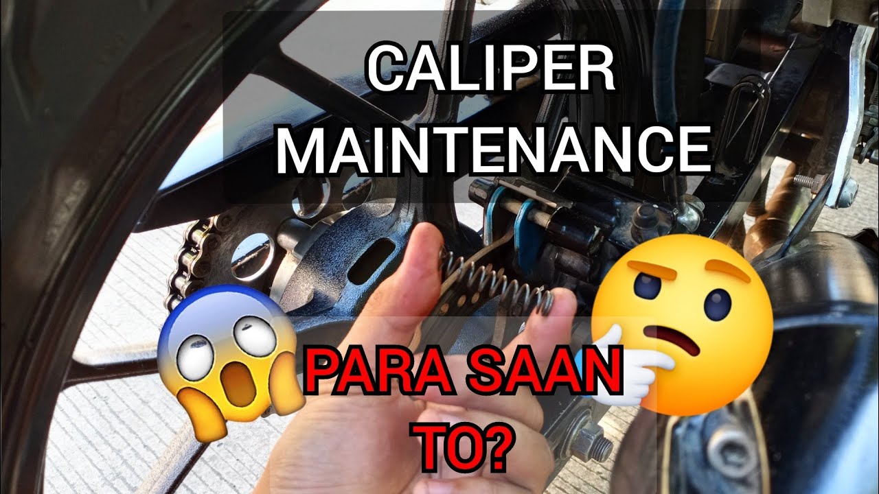 BRAKE CALIPER MAINTENANCE (Pano linisin ang brake caliper ng Raider 150)