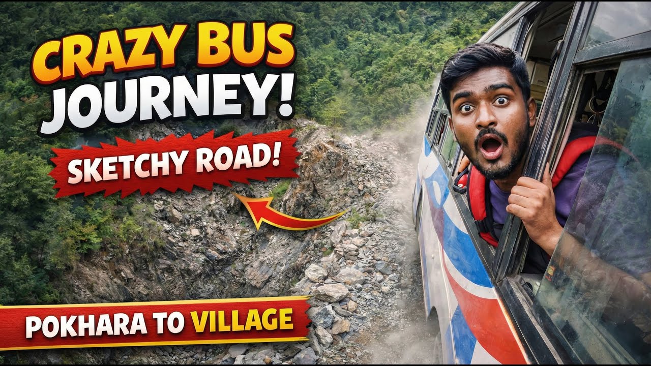 WARNING This Bus Ride to Pokhara Could Be Your WORST Nightmare | Roshan Wander