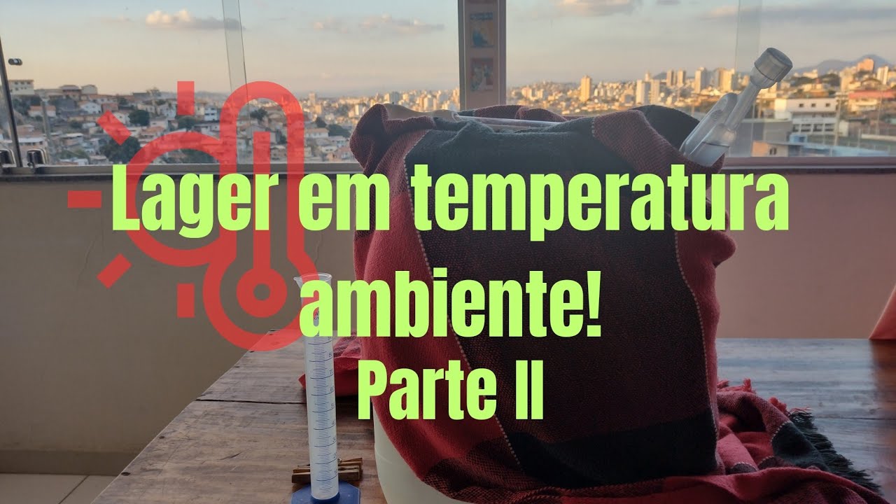 Fake Lager, fermenta&ccedil;&atilde;o em temperatura ambiente, parte II. Kveik Lutra.