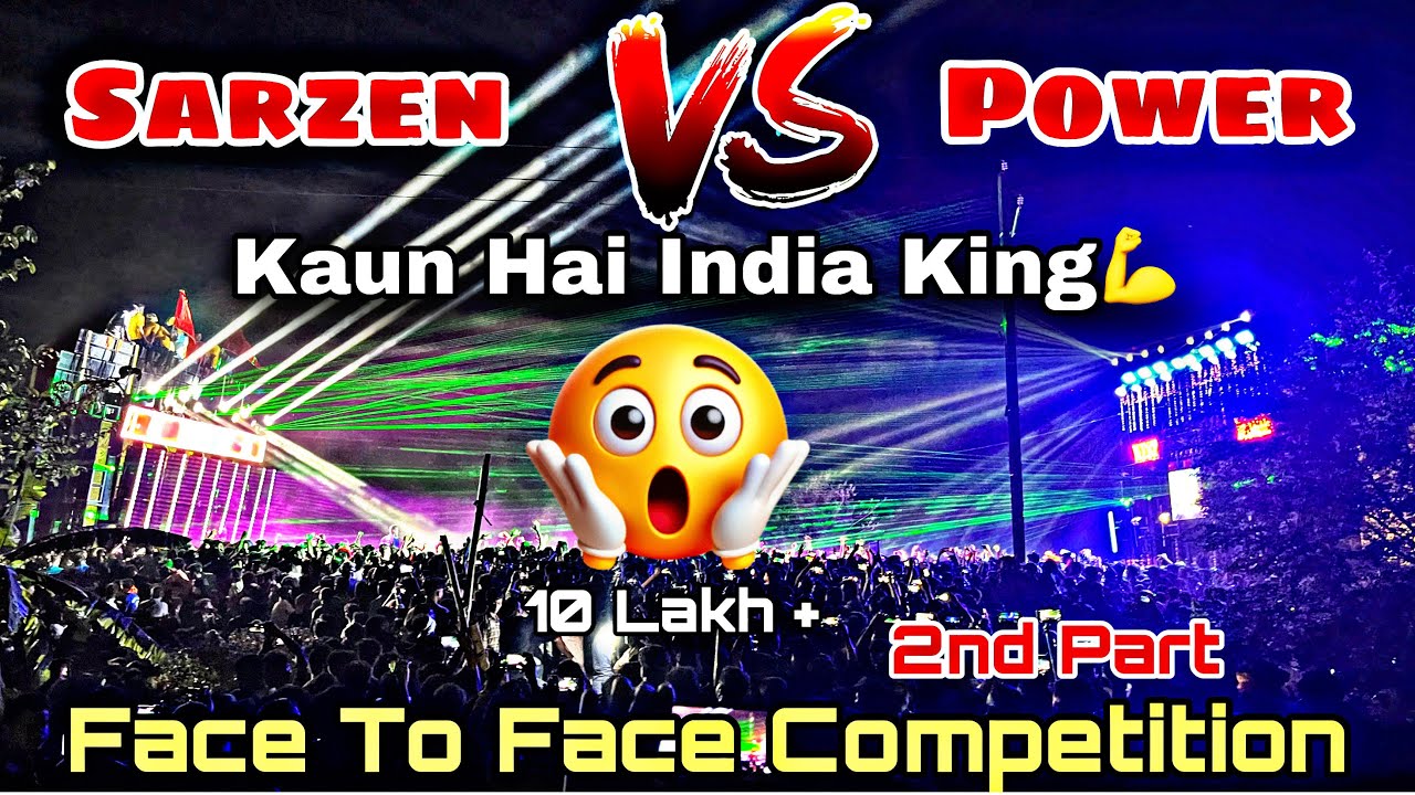 Power VS Sarzen Mic Competition 🤯 !! 2nd Part Motto Mela Dj Competition 