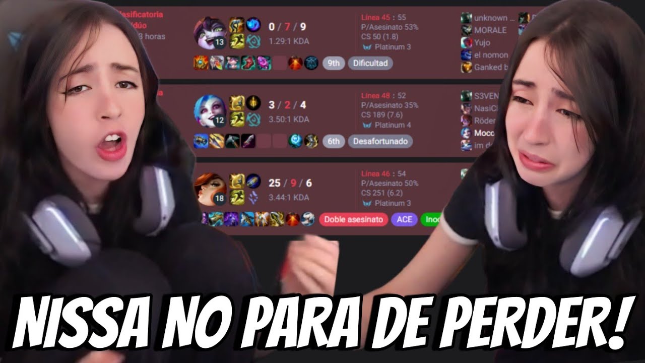 NISSA QUERÍA SUBIR A ESMERALDA Y TERMINÓ PERDIENDO 3 AL HILO Y HUNDIÉNDOSE EN PLATINO 2! | Nissaxter