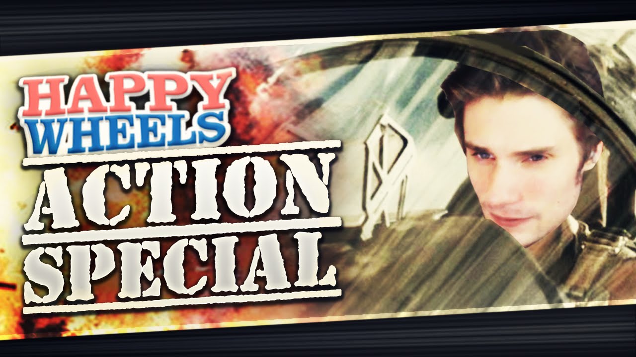 ACTION SPECIAL! - Ballern, fliegen, fahren! ★ HAPPY WHEELS | Herr Bergmann