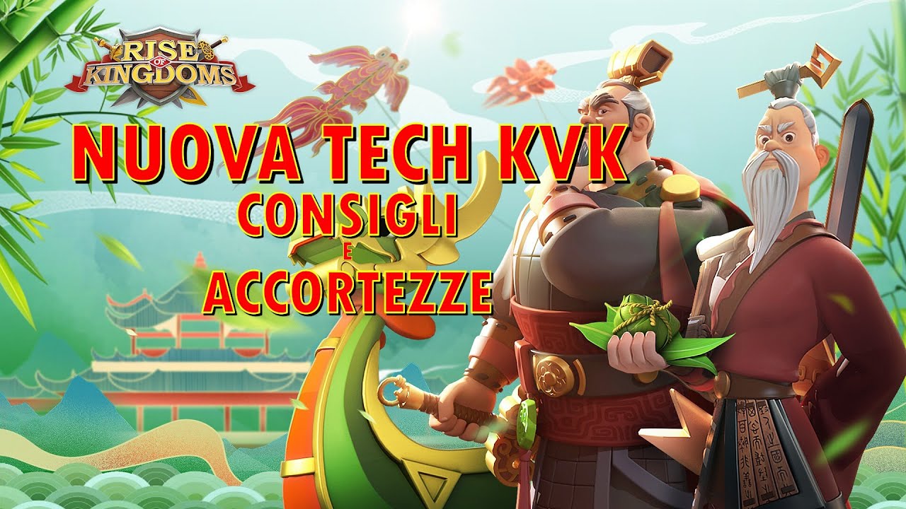 Rise of Kingdoms ITA - Scopriamo la nuova Teck KvK con qualche consiglio e accortezza