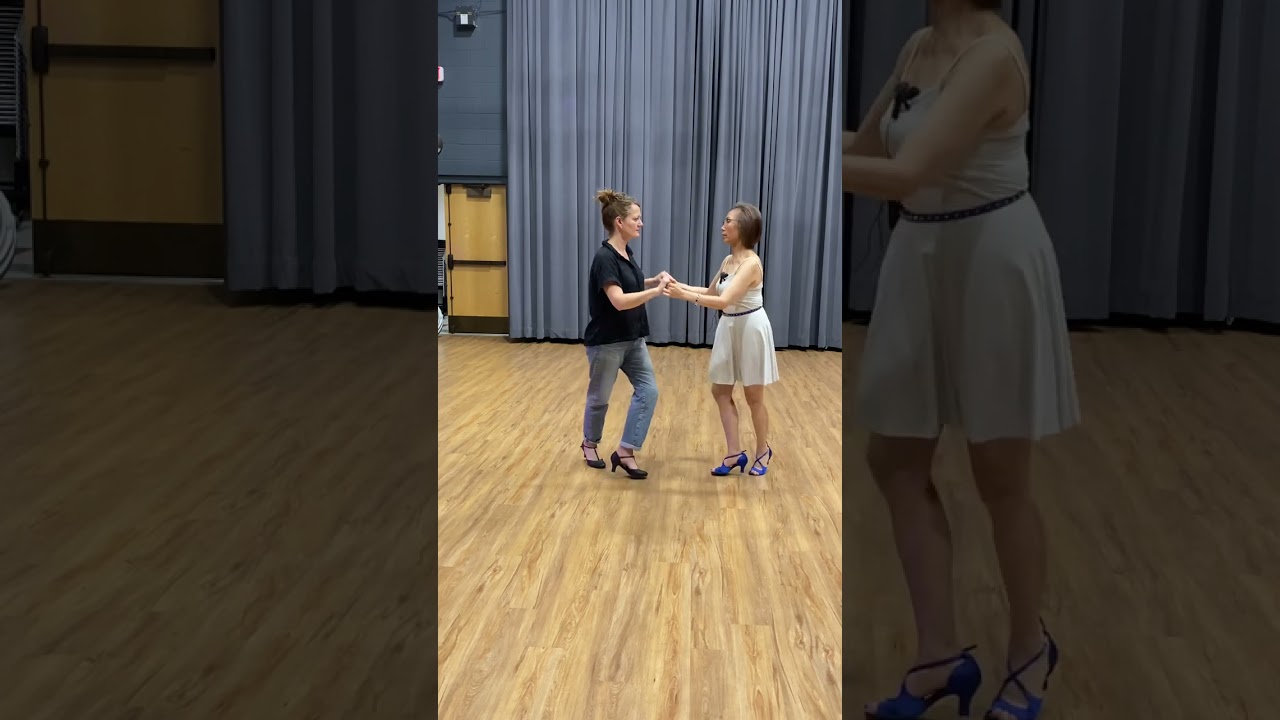 Night Club 2-step & Cumbia beginner lesson: commonalities/differences - mixed steps. Bloomington, MN