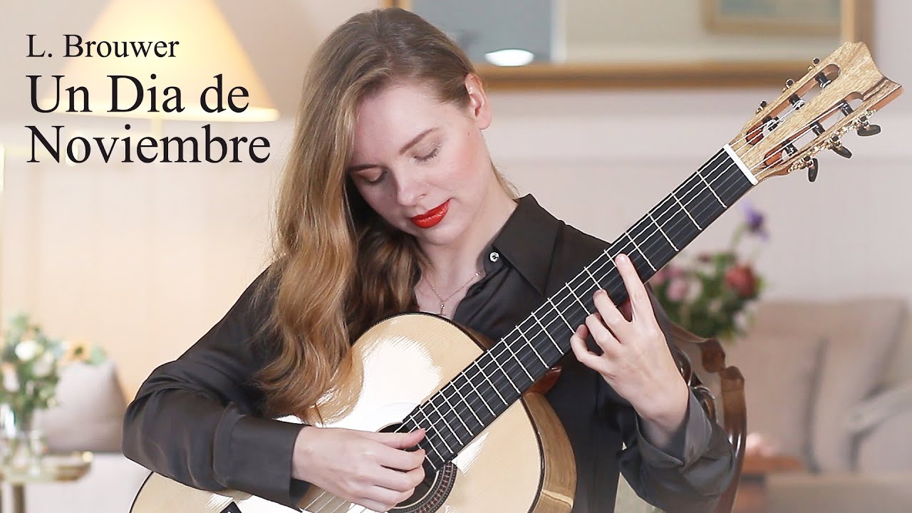 Leo Brouwer - Un Dia de Noviembre - Tatyana Ryzhkova - Black Limba (Spruce)