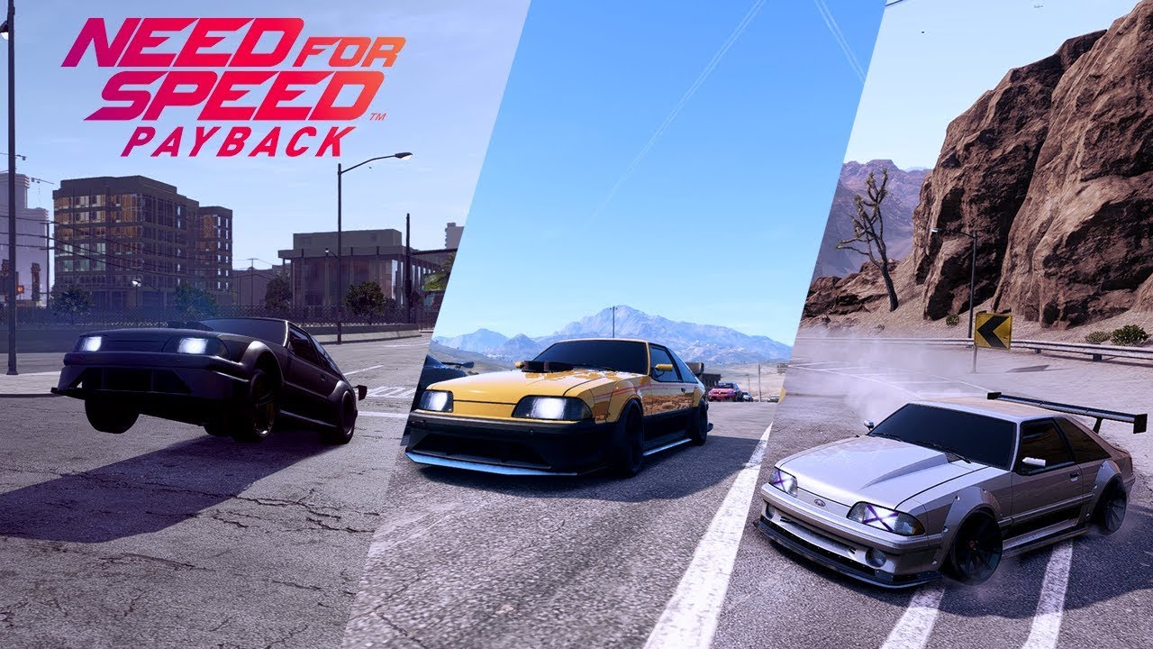 NFS Payback - Ford Mustang Foxbody - Customization/Tuning Showcase