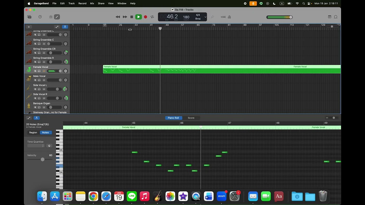 作曲編曲(Garageband): 高速POP (Op.118) Bメロ拡張 by Hiroki 202601190219