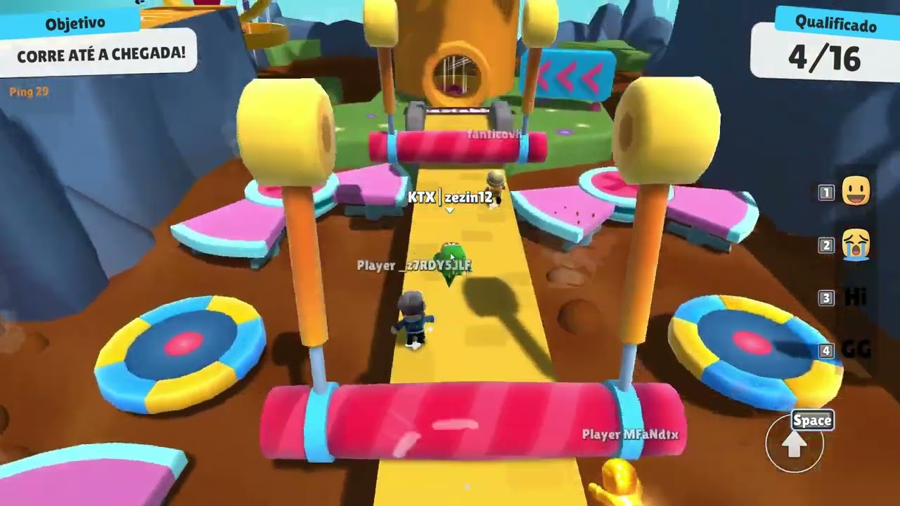 VIDEO DE STUMBLE GUYS MAS SE EU PERDER EU ACABO O VIDEO