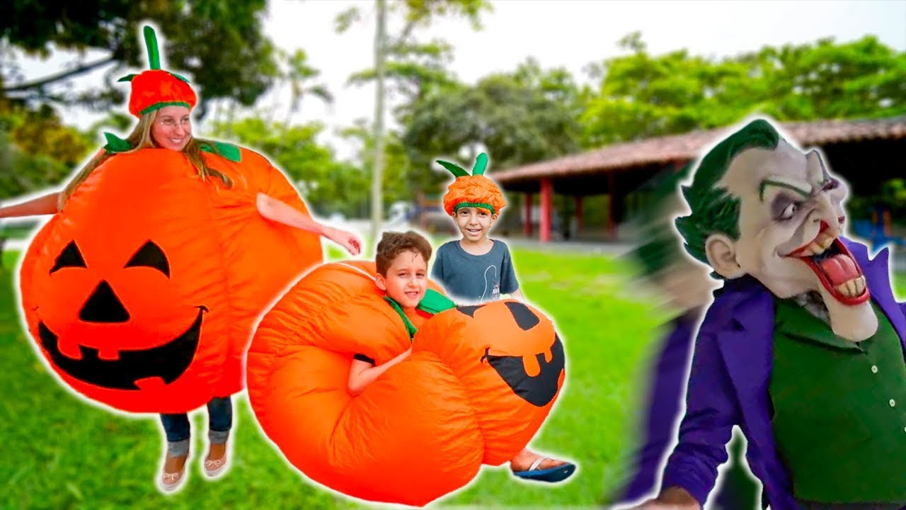 Paulinho e Toquinho no Halloween de Brincadeiras - Vídeo Infantil para Crianças