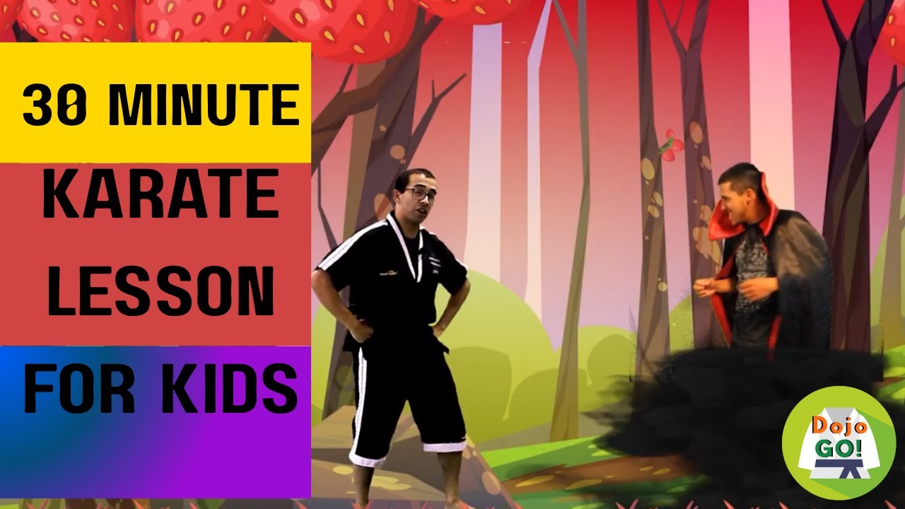 30-минутный урок карате для детей | Реванш графа Строберри!