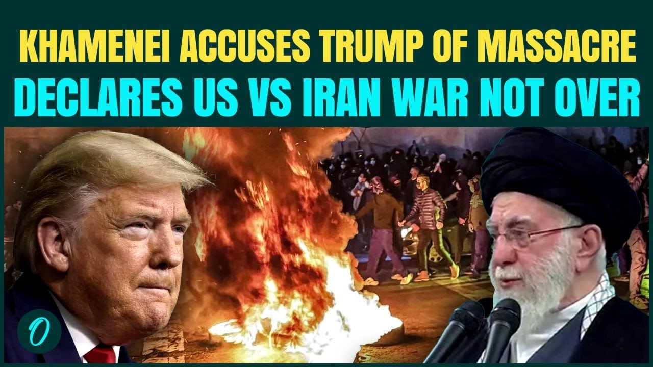 Iran&rsquo;s Khamenei EXPLODES At &lsquo;CRIMINAL Trump, Chilling US Vs Iran War Threat | Iran to Kill Trump?