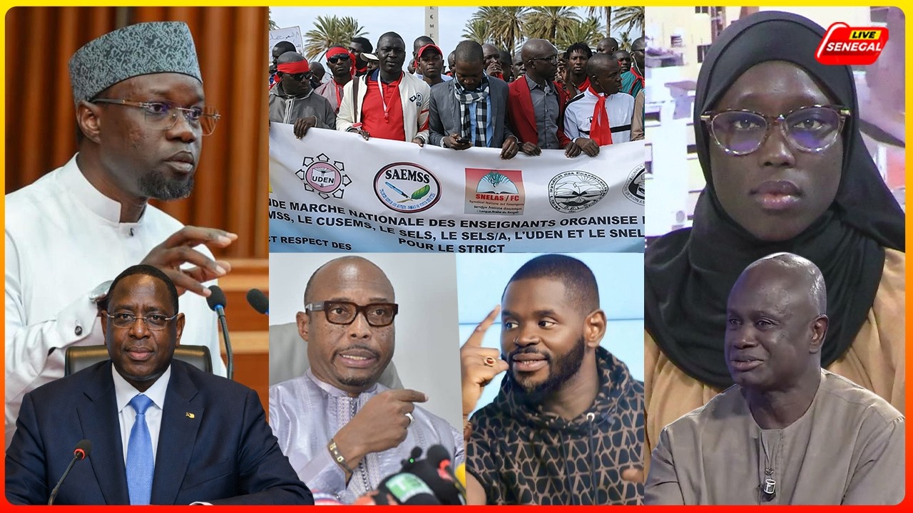 🛑Urgent : Grève des enseignants- Sonko assume ses actes- Pape Cheikh dans un etat critique