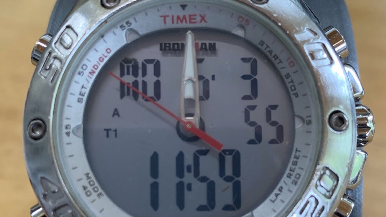 Timex Ironman Dual Tech T56371-2  - Wristwatch Wednesday