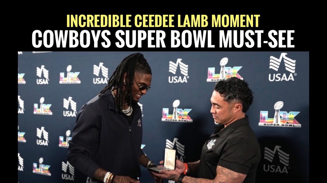 #Cowboys CeeDee Lamb Super Bowl / Purple Heart MUST-SEE: Fish Report Presents!