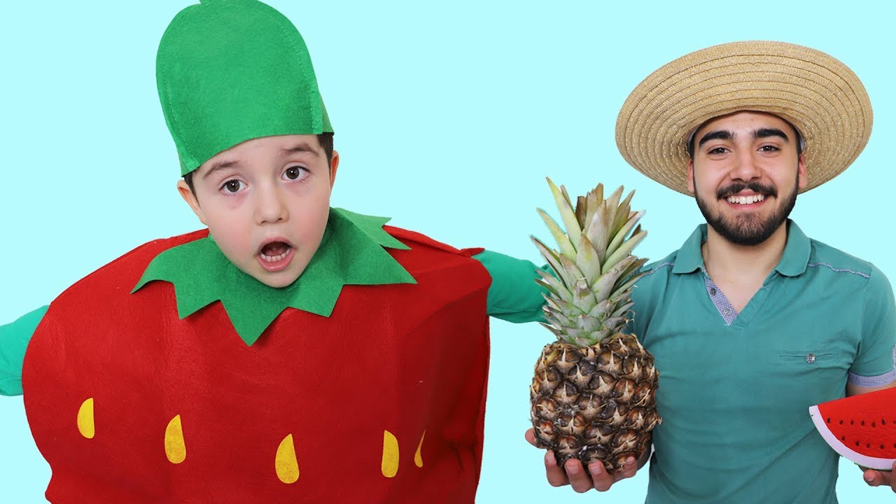 Sihirli Meyveler! Yusuf Pretend play Supermarket | Funny Kids Video