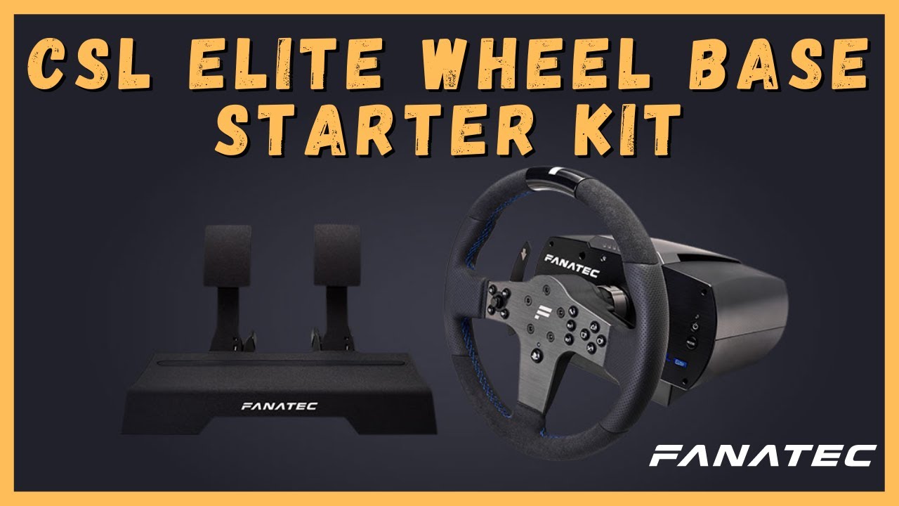 CSL Elite Wheel Base Starter Kit Setup