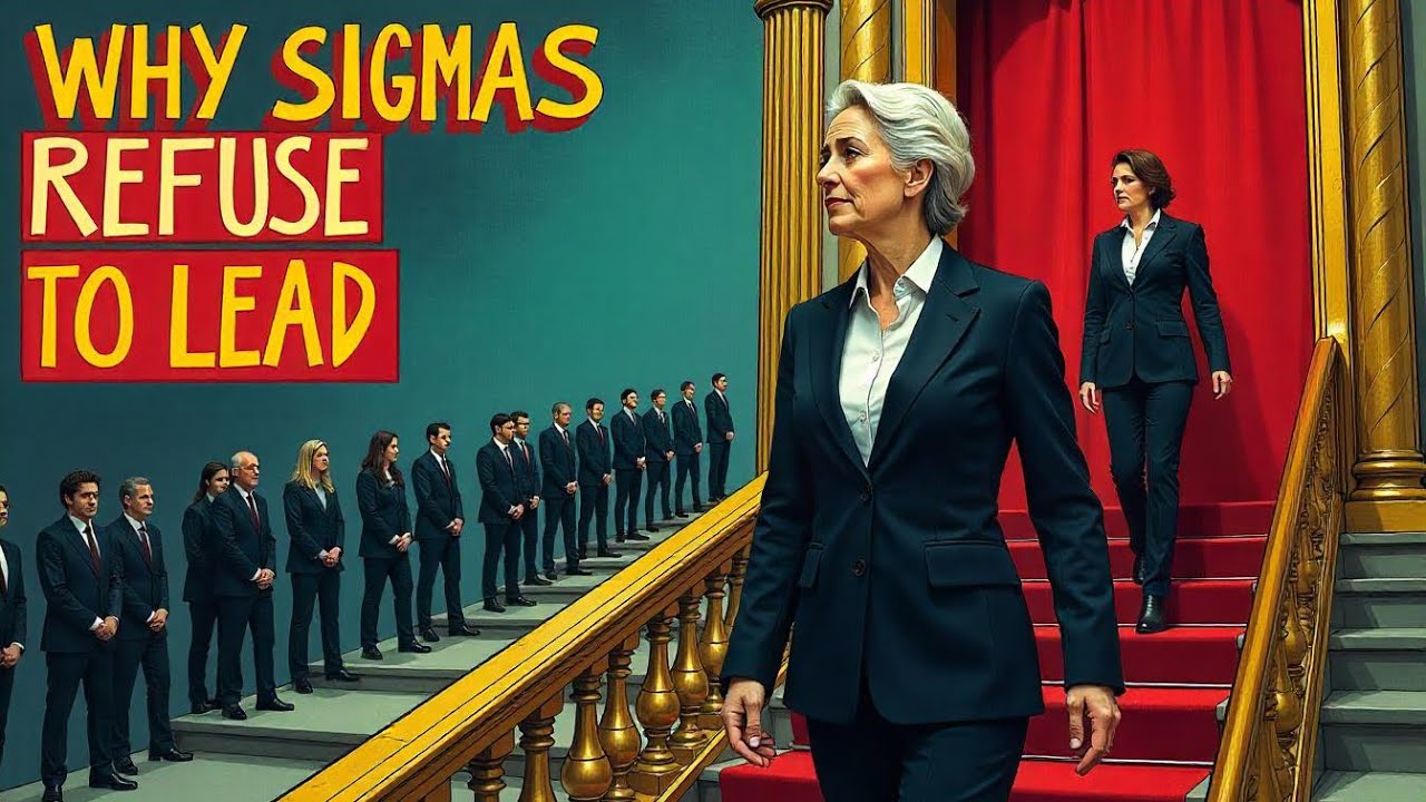 Why The Sigma Female Is Born A Leader But HATES Being in Charge