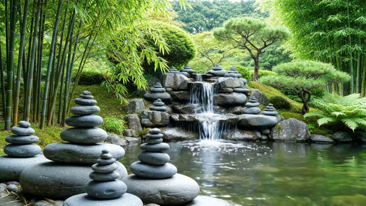 Mind Healing 🌿 Flowing River Sounds & Relaxing Music for Inner Peace
